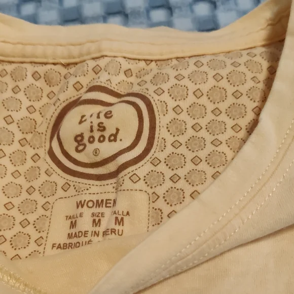 Life Is Good Cream Women's T-Shirt - Picture 2 of 9